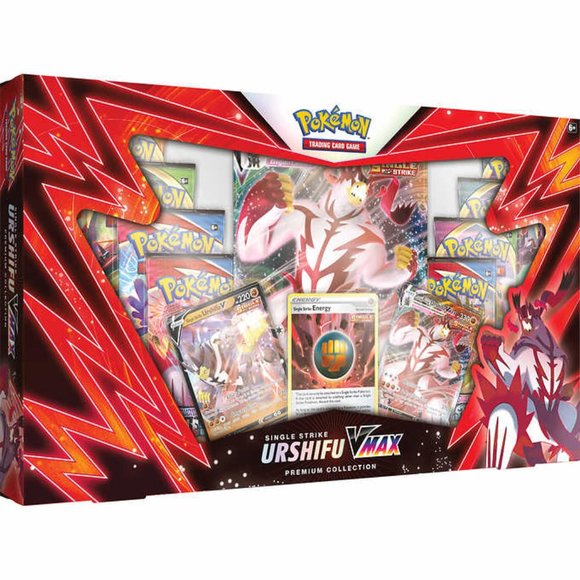 New Pokemon Single Strike Urshifu VMAX Premium Collection